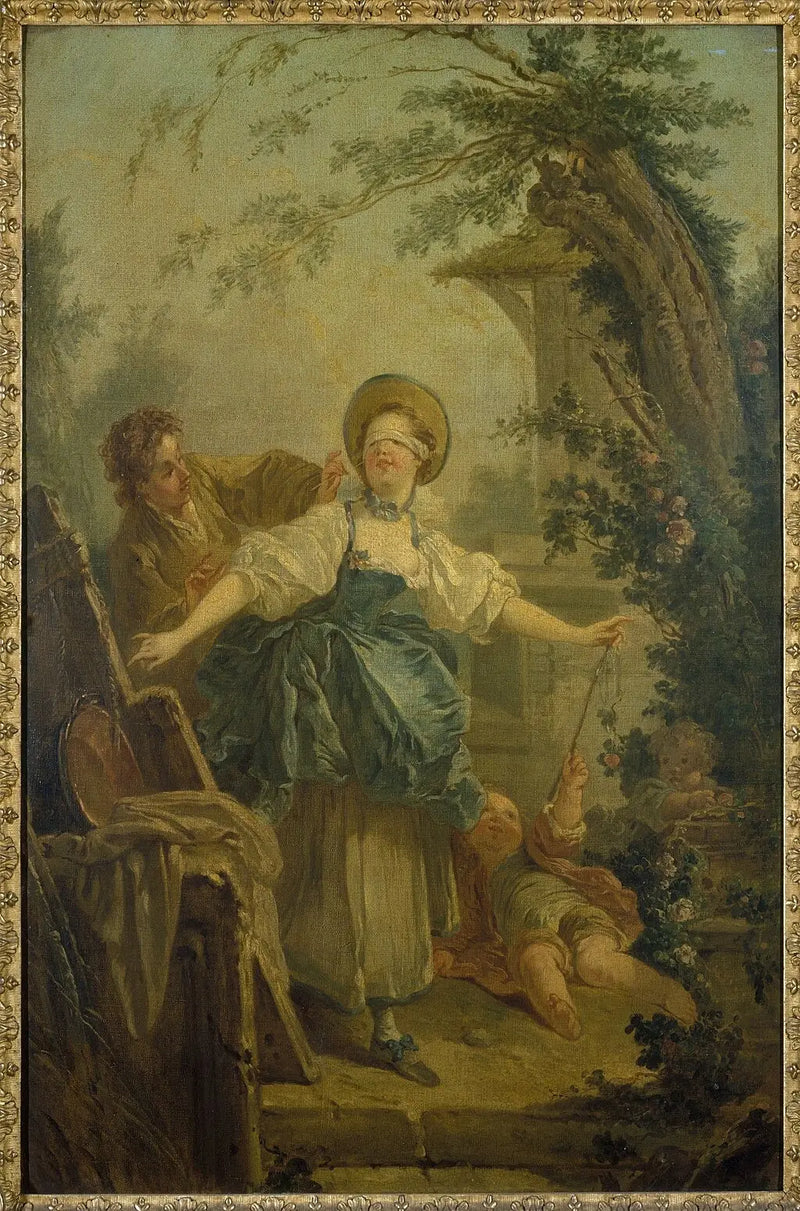 El Colin Maillard - Jean-Honoré Fragonard