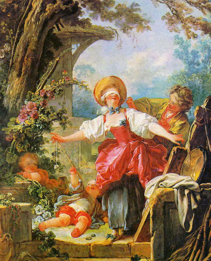 El Colin-Maillard - Jean-Honoré Fragonard