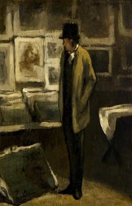 El coleccionista de estampas - Honoré Daumier