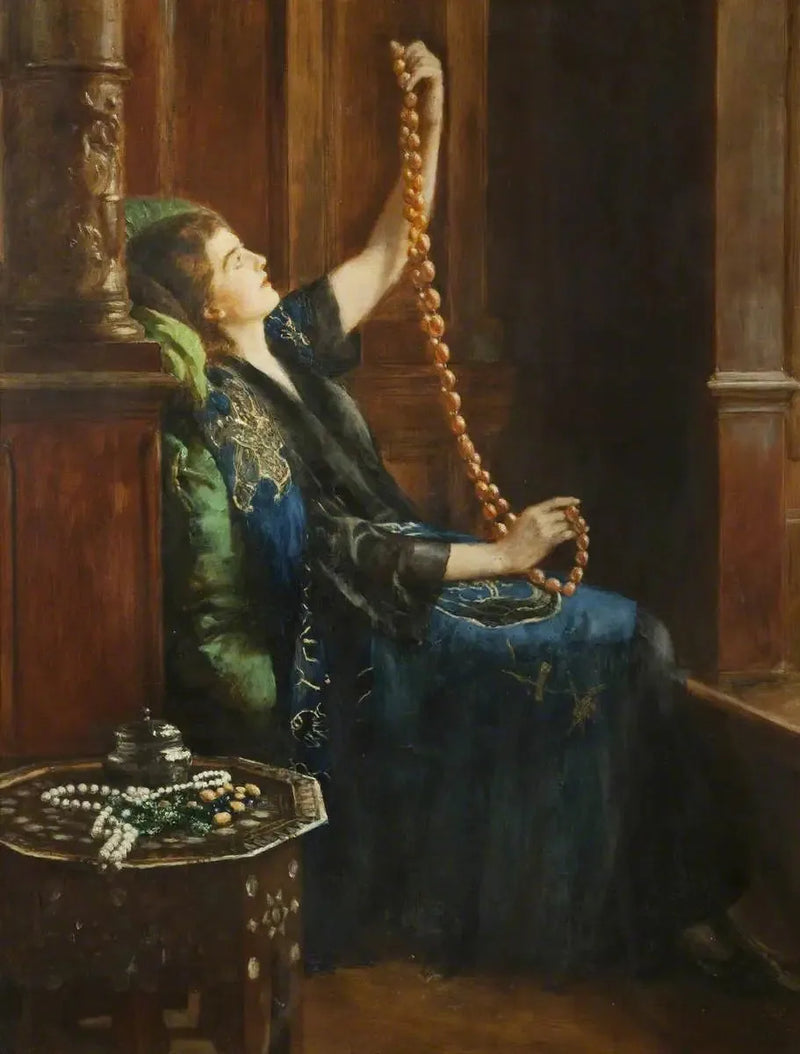 El Collar de Ámbar de John Collier