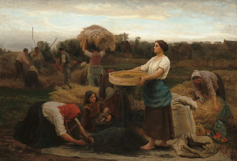 El Colza - Jules Breton