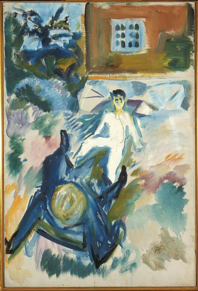 El combate - Edvard Munch