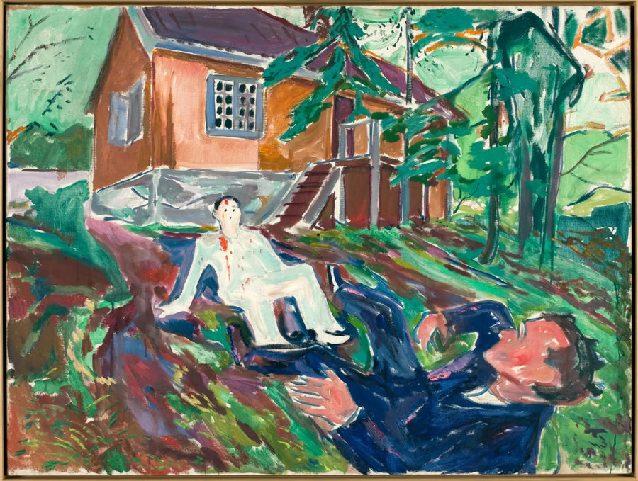 El combate - Edvard Munch