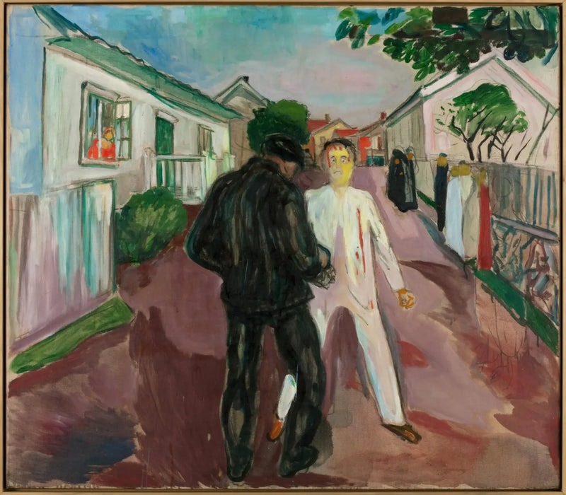 La Lucha - Edvard Munch