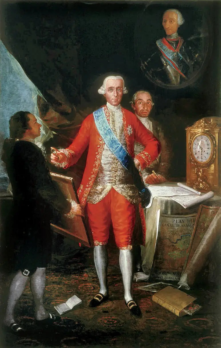 El Conde de Floridablanca y Goya - Francisco de Goya