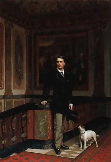 El conde de la Rouchefoucauld y duque de Doudeauville - Jean-Léon Gérôme