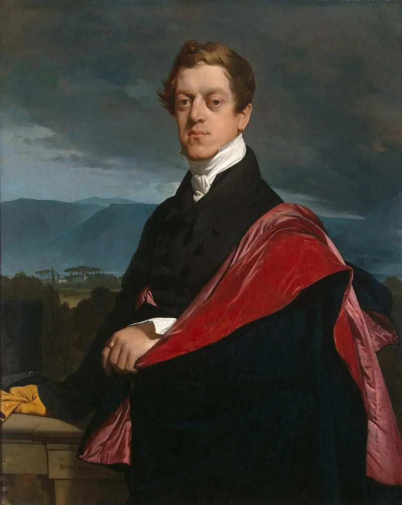 El Conde Nicolás Dimitrievitch Gouriev - Jean-Auguste-Dominique Ingres