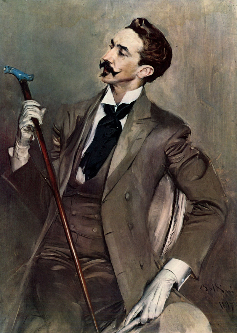 El Conde Robert de Montesquiou - Giovanni Boldini