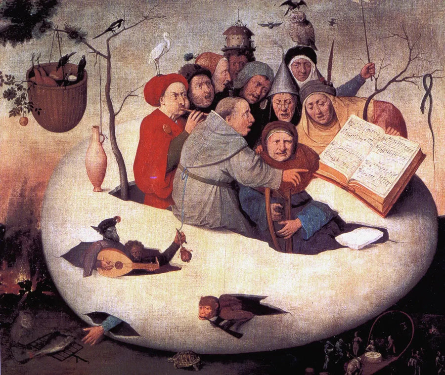 El concierto en el huevo - Hieronymus Bosch