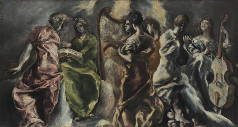 El Concierto de los Ángeles - El Greco