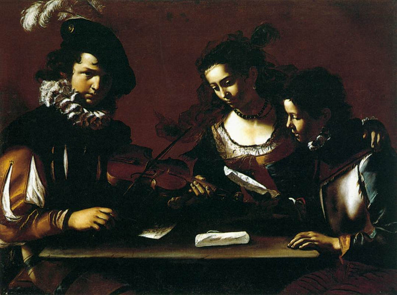 El concierto - Mattia Preti