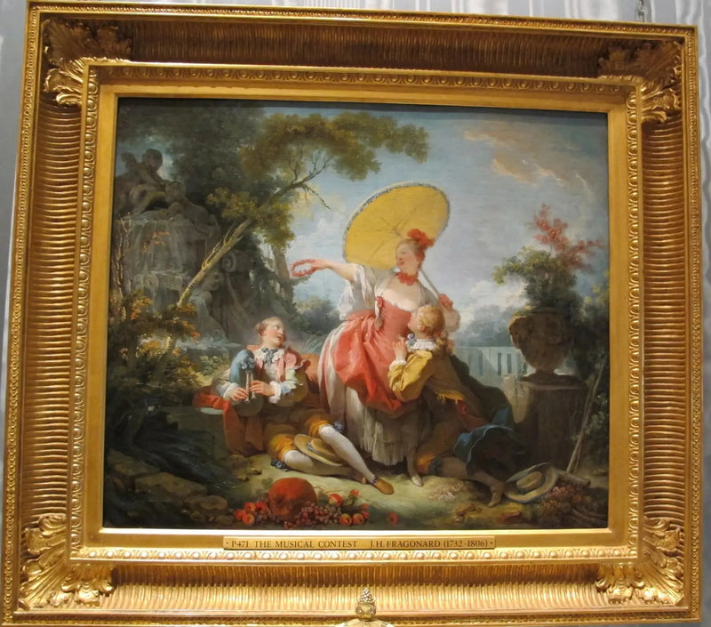 Concurso musical - Jean-Honoré Fragonard