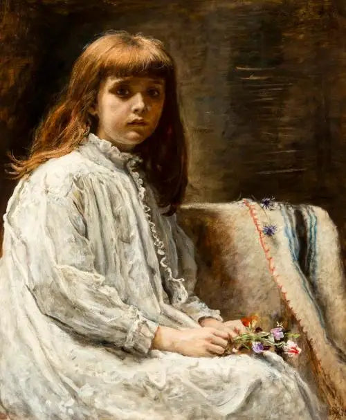 El convaleciente - John Everett Millais