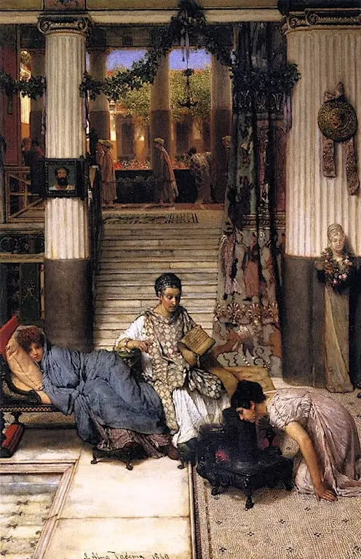 El convaleciente - Lawrence Alma-Tadema