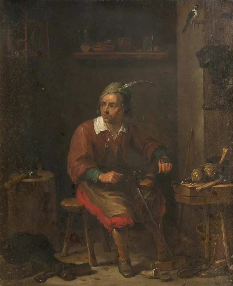 El zapatero - David Teniers el Joven