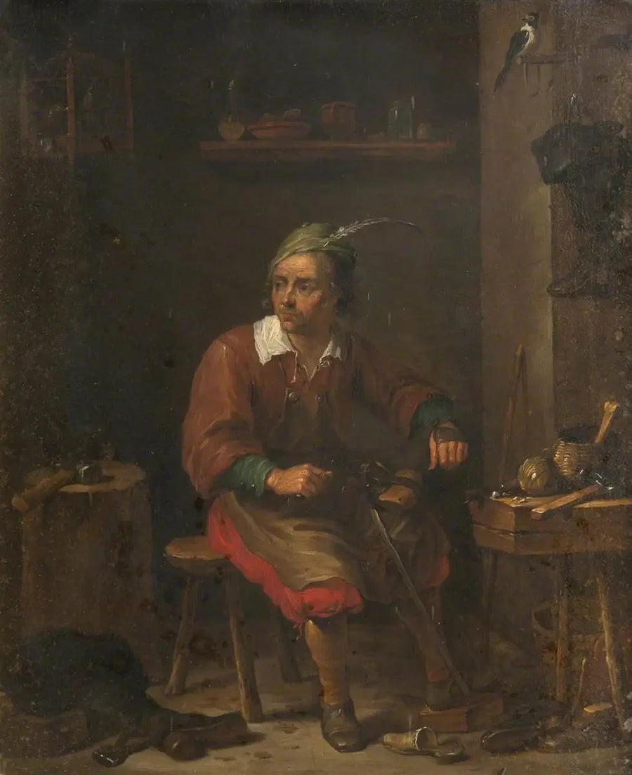 El zapatero - David Teniers el Joven