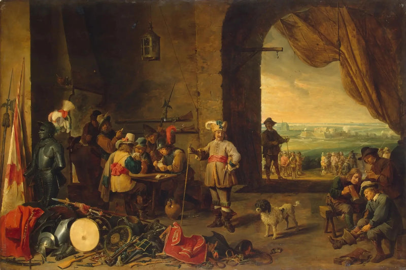 El cuerpo de guardia - David Teniers el Joven