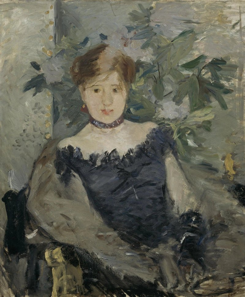 El Corpiño Negro - Berthe Morisot