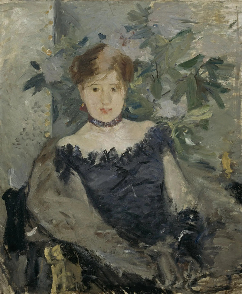 El Corpiño Negro - Berthe Morisot