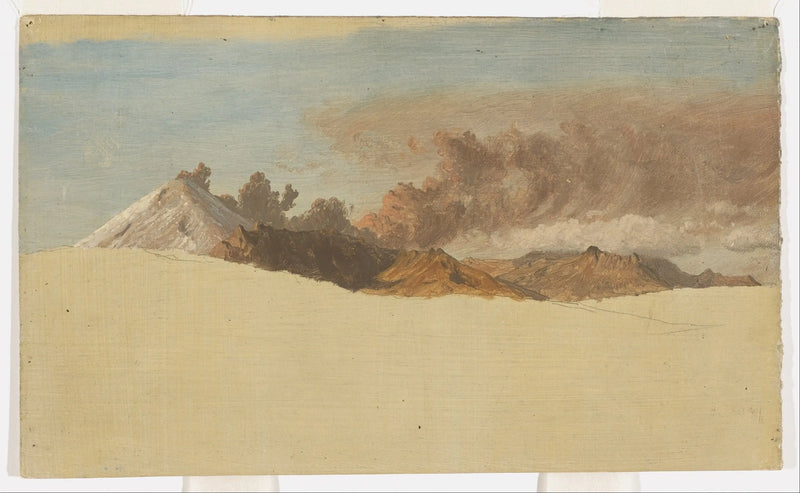 El Cotopaxi desde Ambato, Ecuador - Frederic Edwin Church