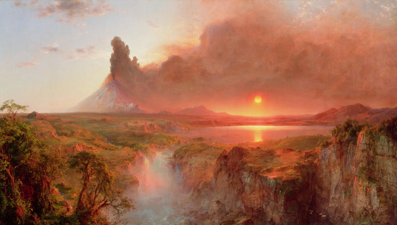 El Cotopaxi - Frederic Edwin Church