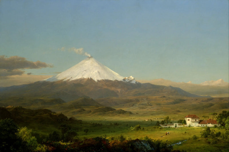 El Cotopaxi - Frederic Edwin Church