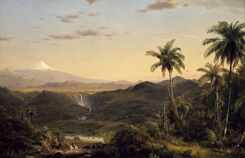 El Cotopaxi - Frederic Edwin Church