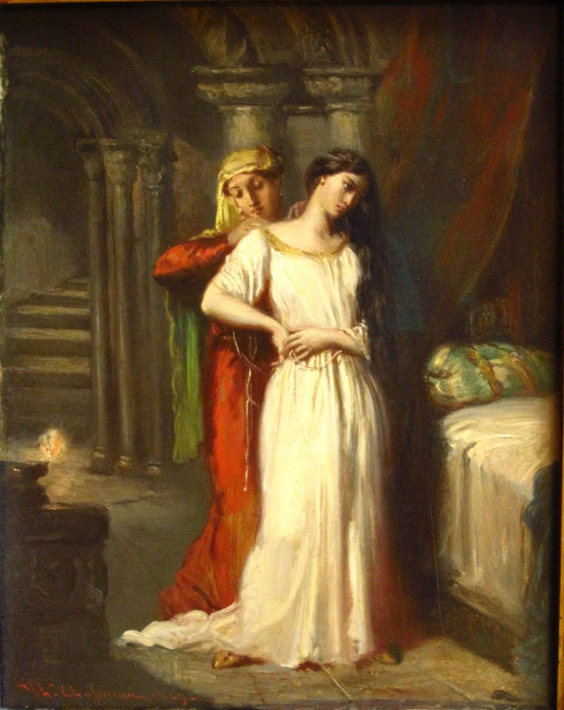 La Cena de Desdémona - Théodore Chassériau