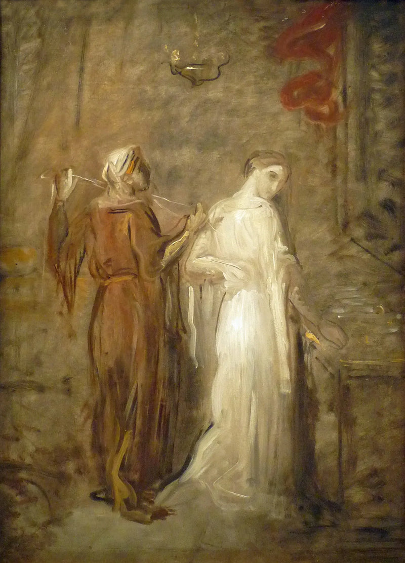 La cama de Desdémona - Théodore Chassériau