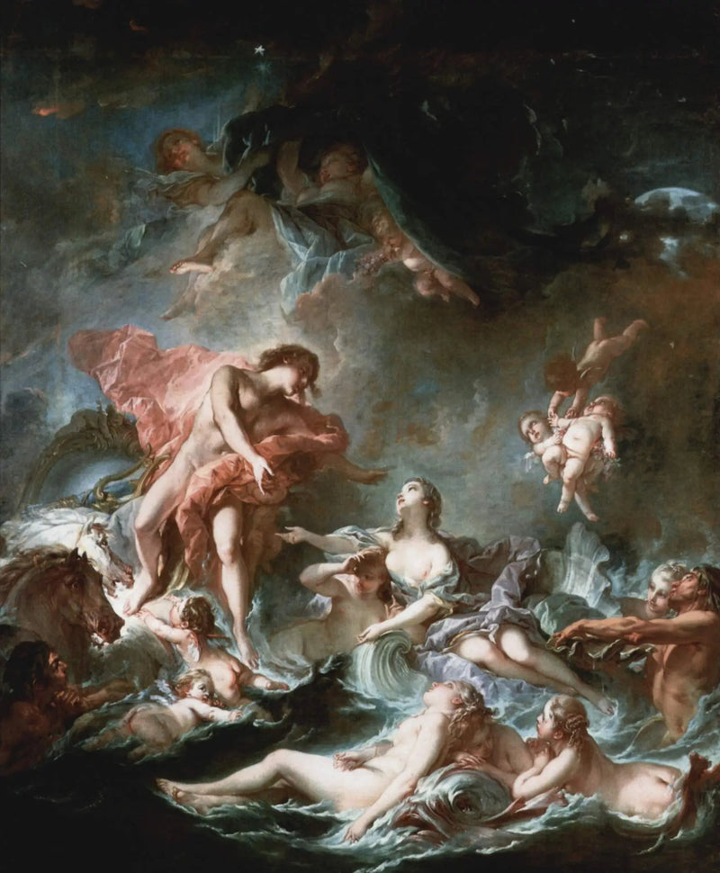 La puesta de sol - François Boucher