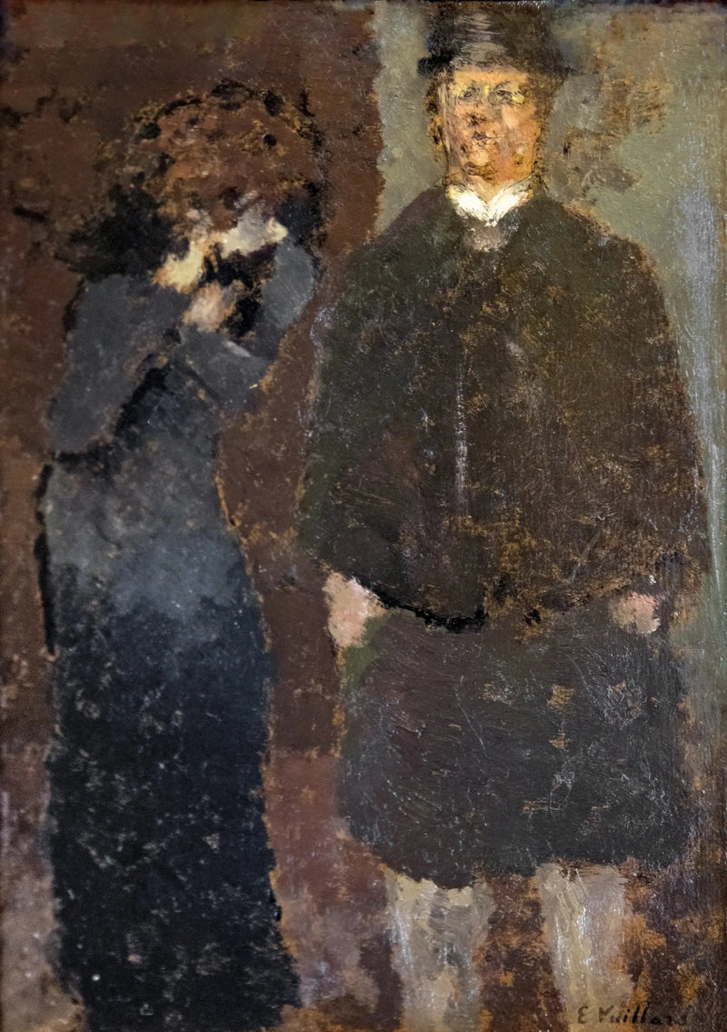 La pareja - Édouard Vuillard