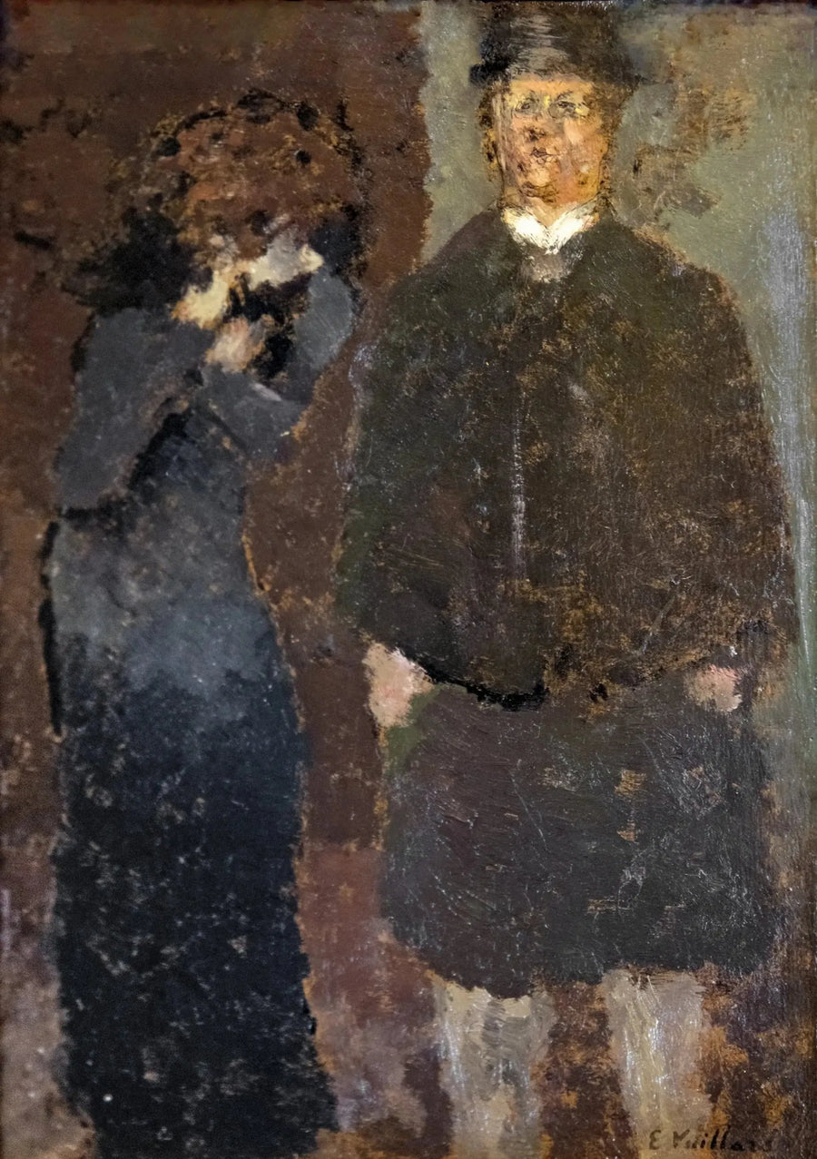 La pareja - Édouard Vuillard
