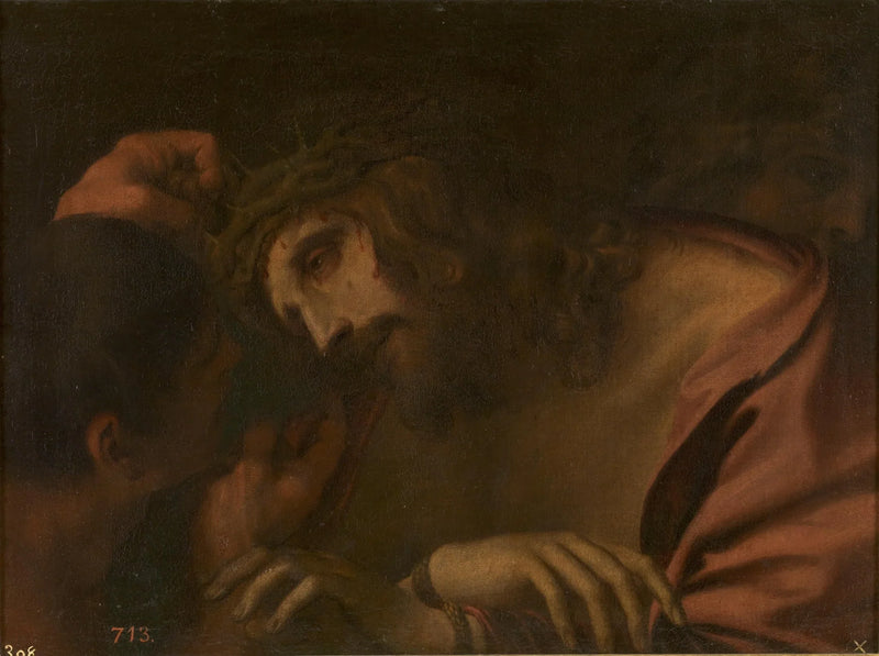 La coronación de espinas - Andrea Sacchi