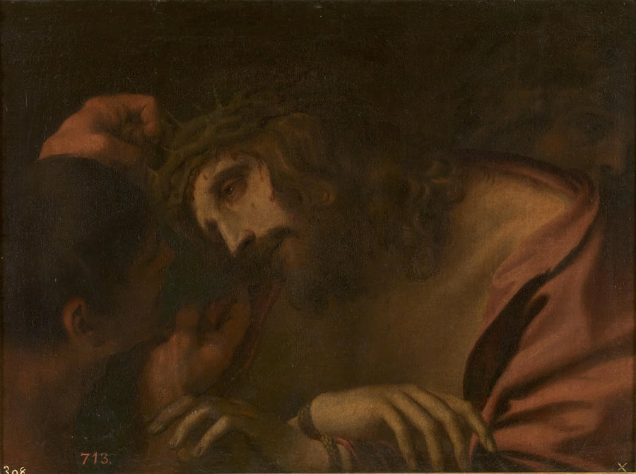 La coronación de espinas - Andrea Sacchi