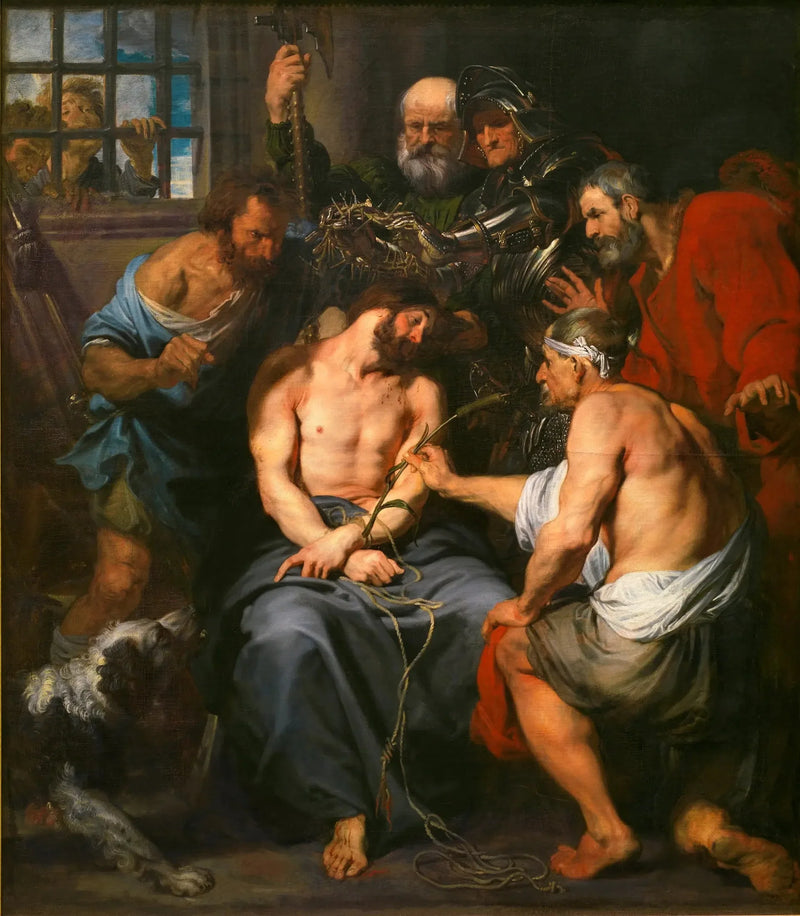 La Coronación de Espinas - Antoine van Dyck