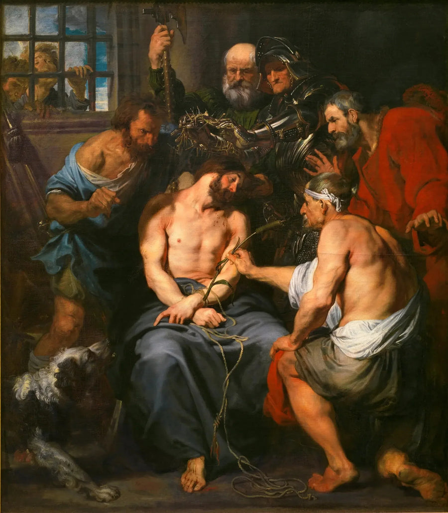 La Coronación de Espinas - Antoine van Dyck