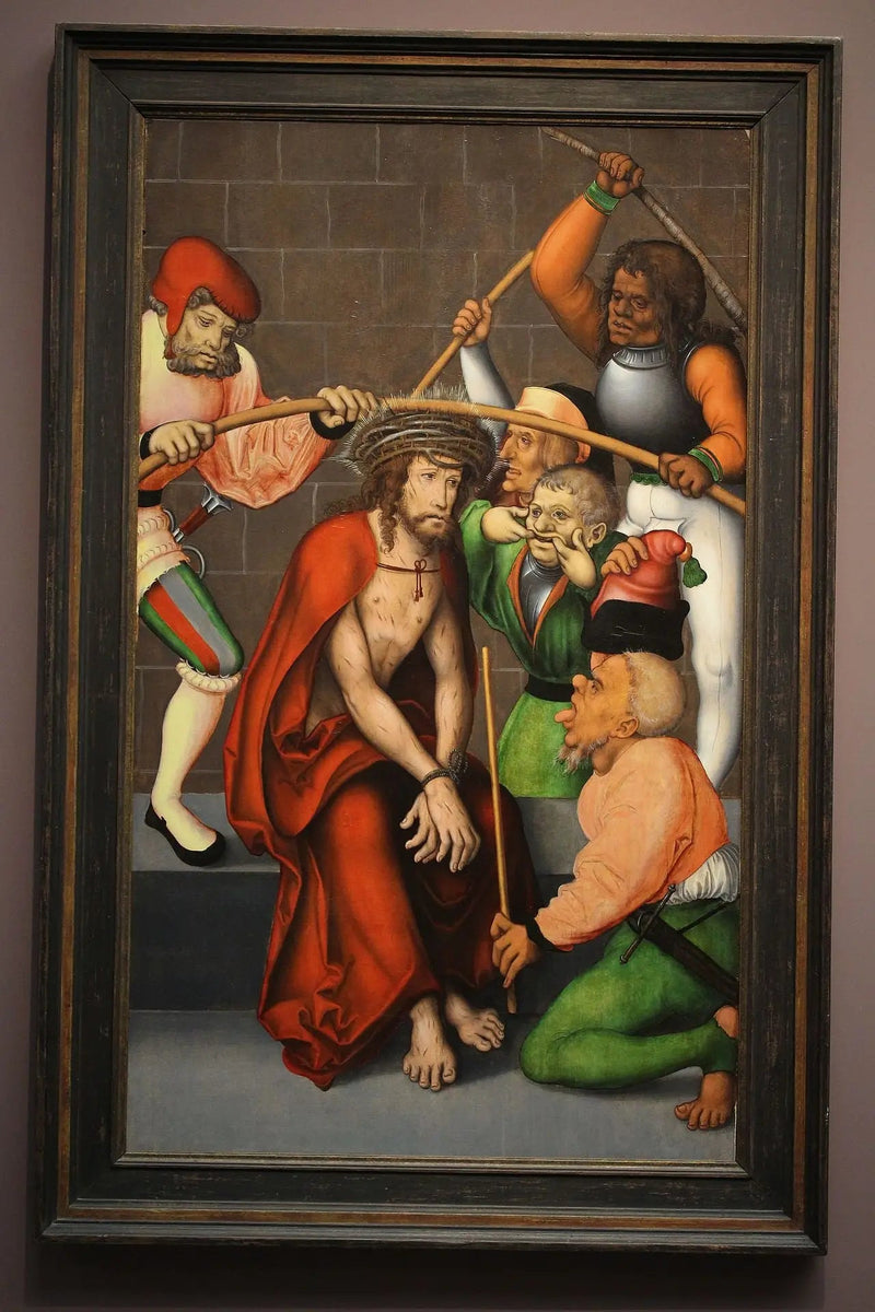 La Coronación de Espinas - Lucas Cranach el Viejo