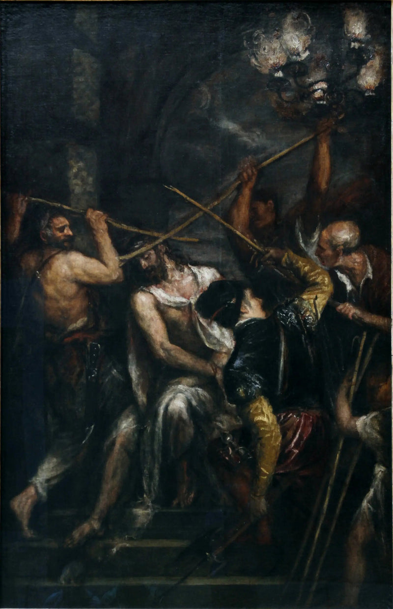 La Coronación de Espinas - Tiziano