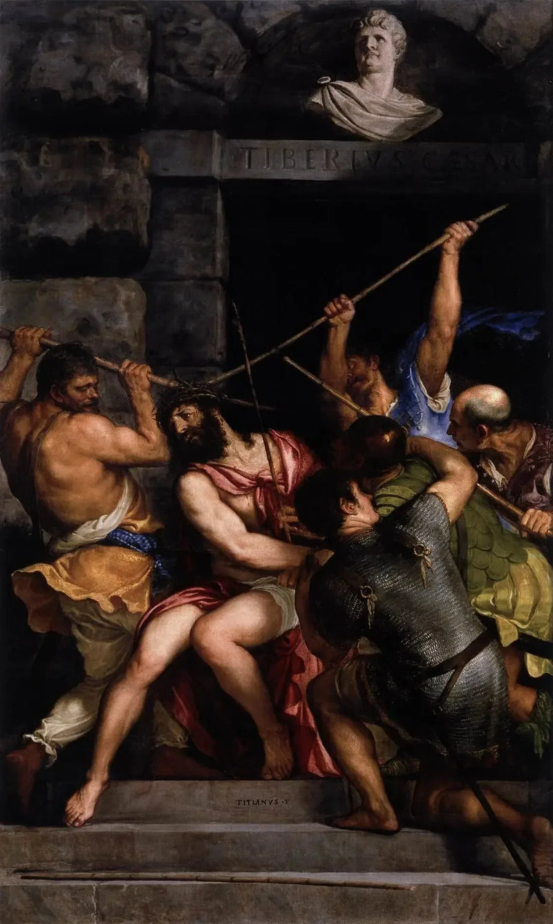 La Coronación de Espinas - Tiziano