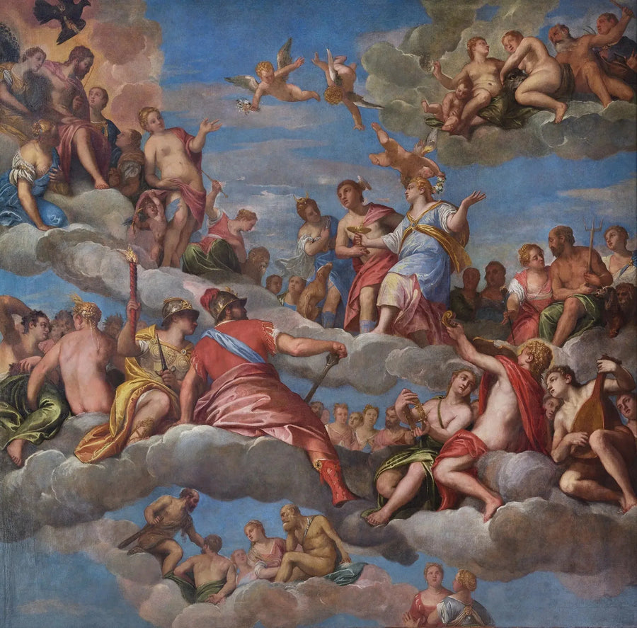 La coronación de Hebe - Paul Véronèse
