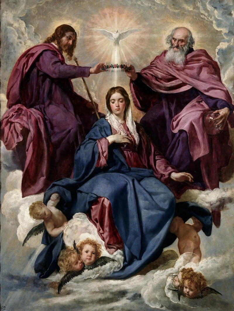 La Coronación de la Virgen - Diego Velázquez
