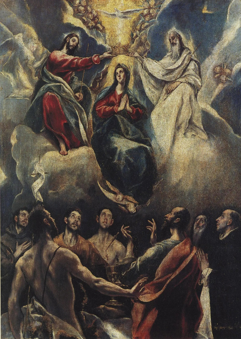 La Coronación de la Virgen - El Greco