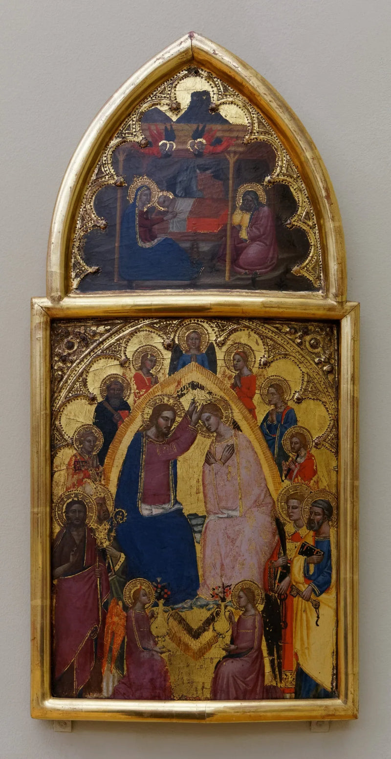 La Coronación de la Virgen - Jacopo di Cione
