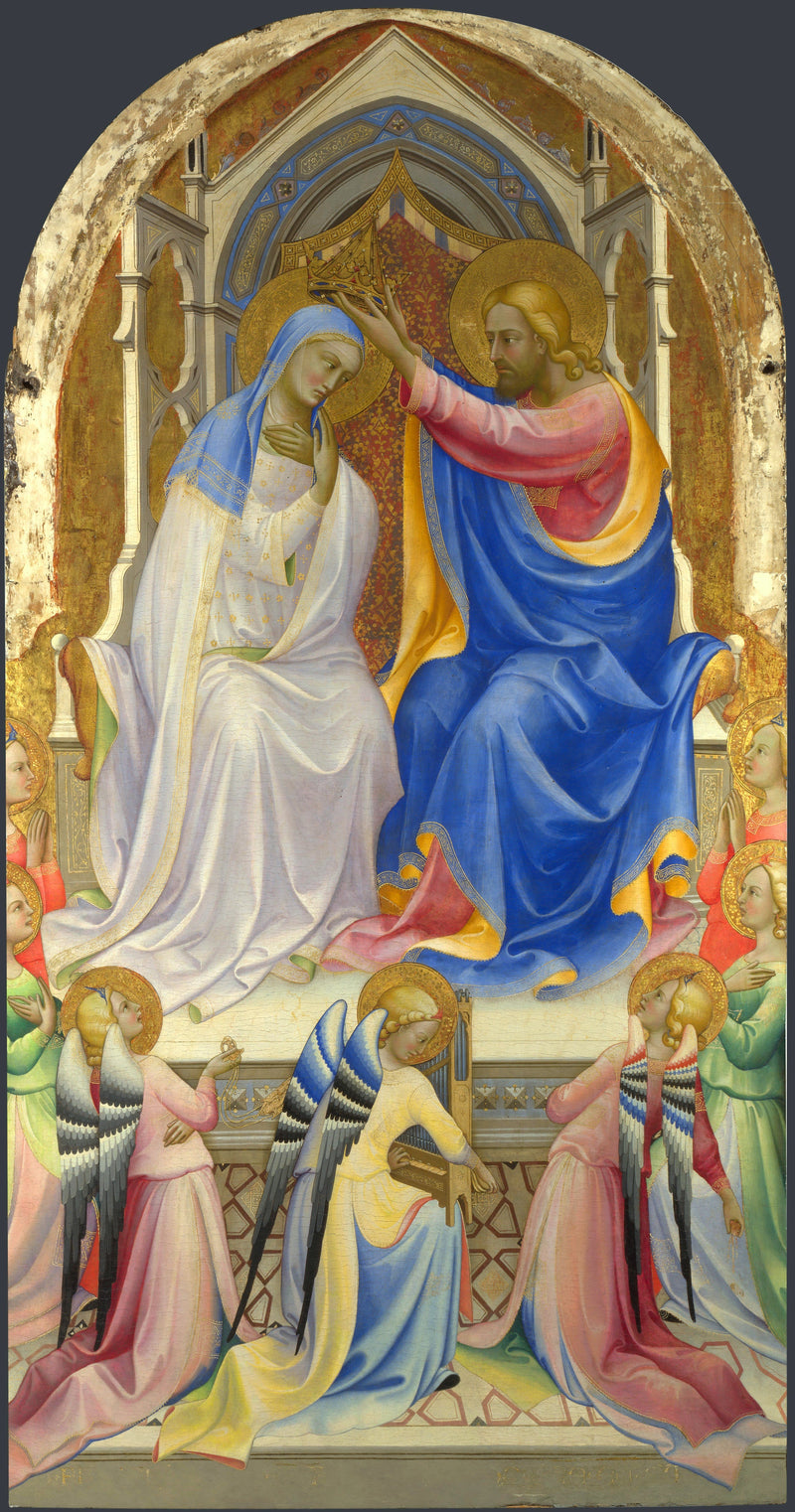 La Coronación de la Virgen - Lorenzo Monaco