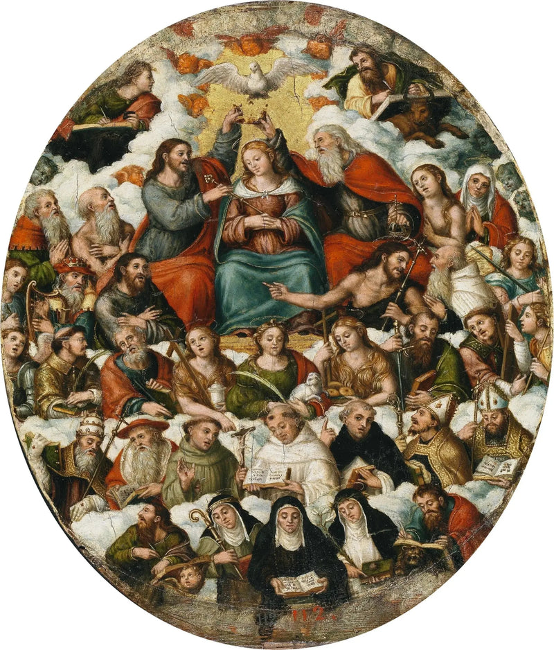 La Coronación de la Virgen - Vicente Masip