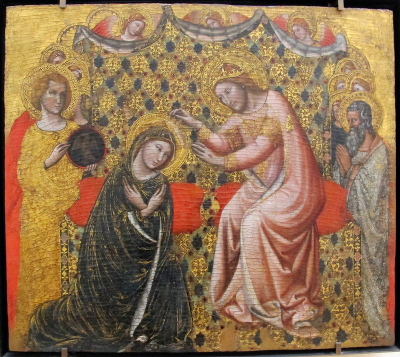 La Coronación de la Virgen - Vitale da Bologna
