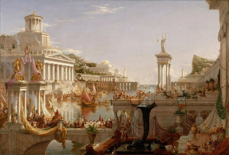 El curso del Imperio: Consumo - Thomas Cole