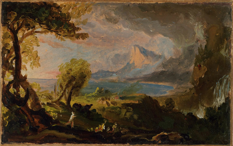 El curso del imperio – El estado salvaje - Thomas Cole