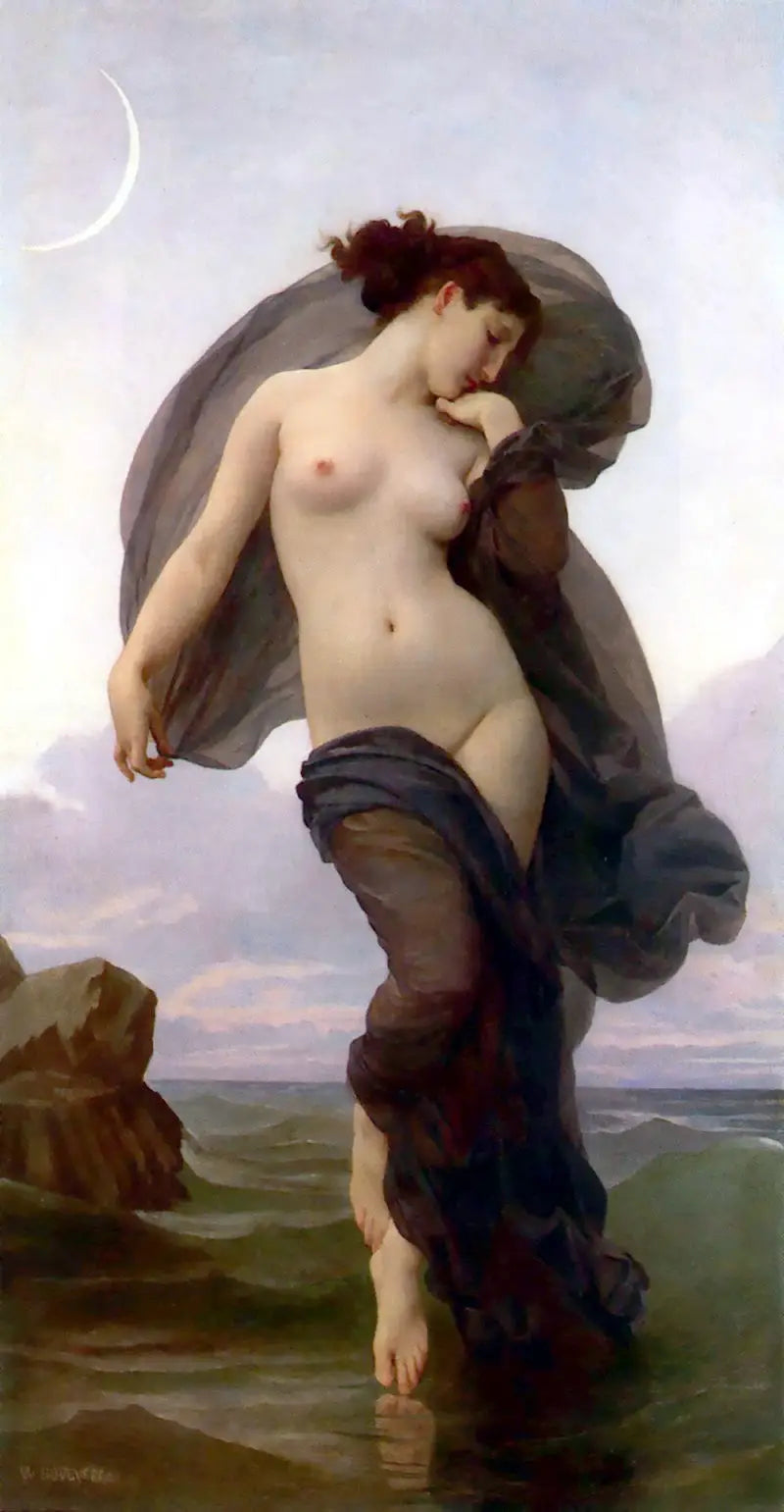 El Crepúsculo - Bouguereau