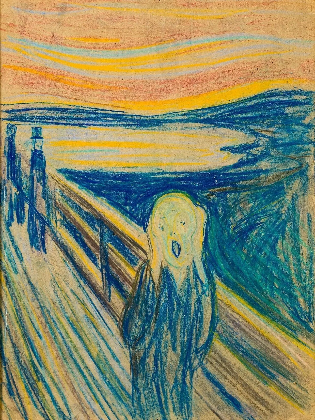 Le Cri - Edvard Munch image 1 tableau peint à l’huile sur toile